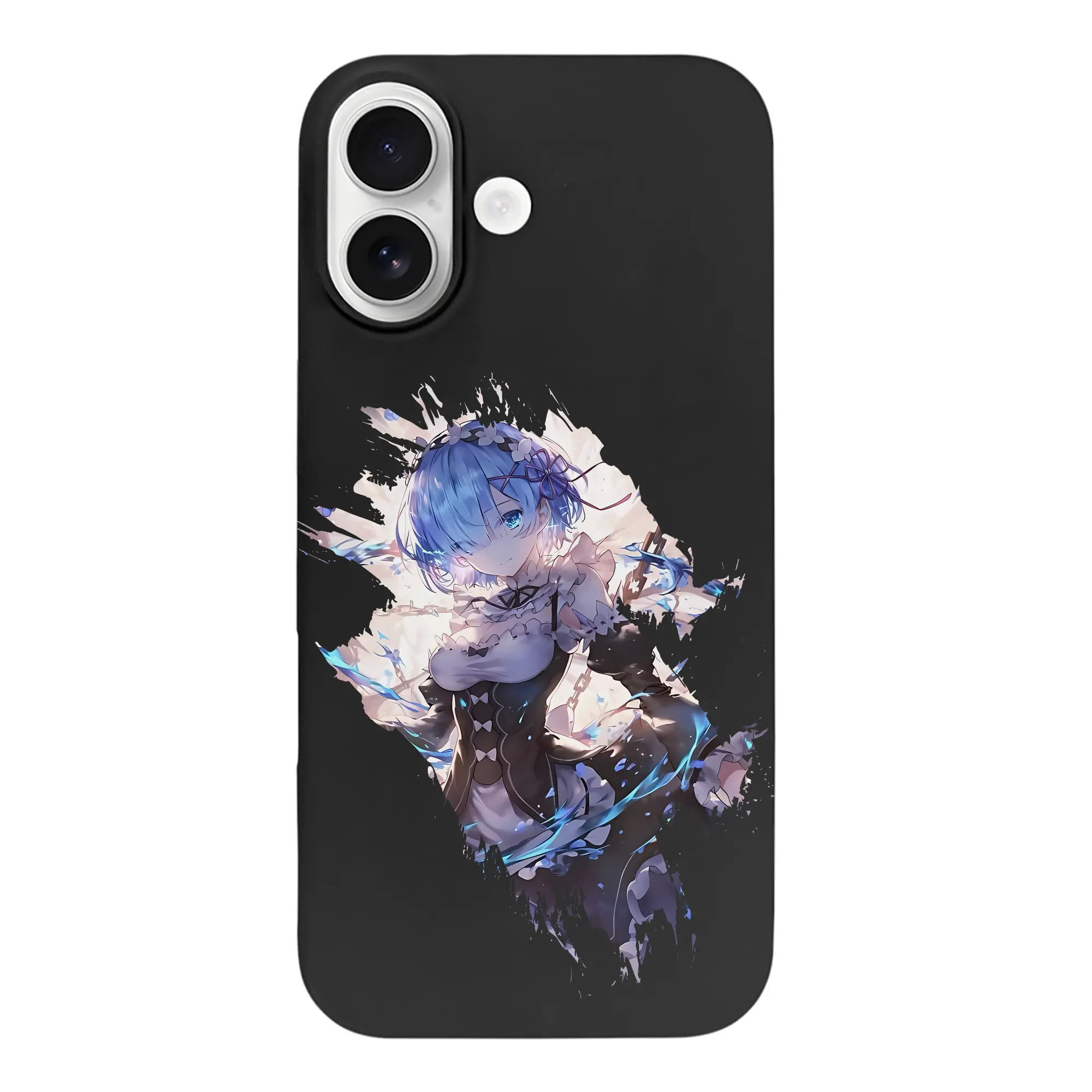 リゼロ グッズ レム - iPhone 17 シリーズ シリコンケース 薄型 耐衝撃 指紋防止 ソフトタッチカバー 精密フィット 傷防止 保護ケース iPhone 17/17 Air/17 Pro/17 Pro Max 対応